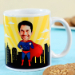 Super Hero Personalised Mug For Dad