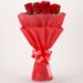 Vivid Red Roses Bouquet