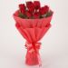 Vivid Red Roses Bouquet