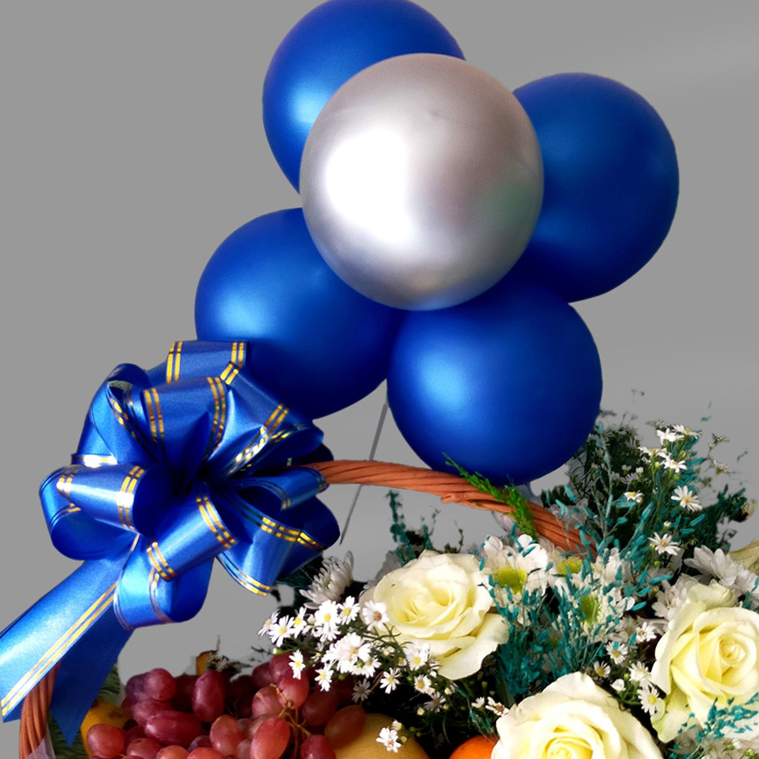 Online Fruits With Flowers And Balloons Gift Delivery in Philippines FNP