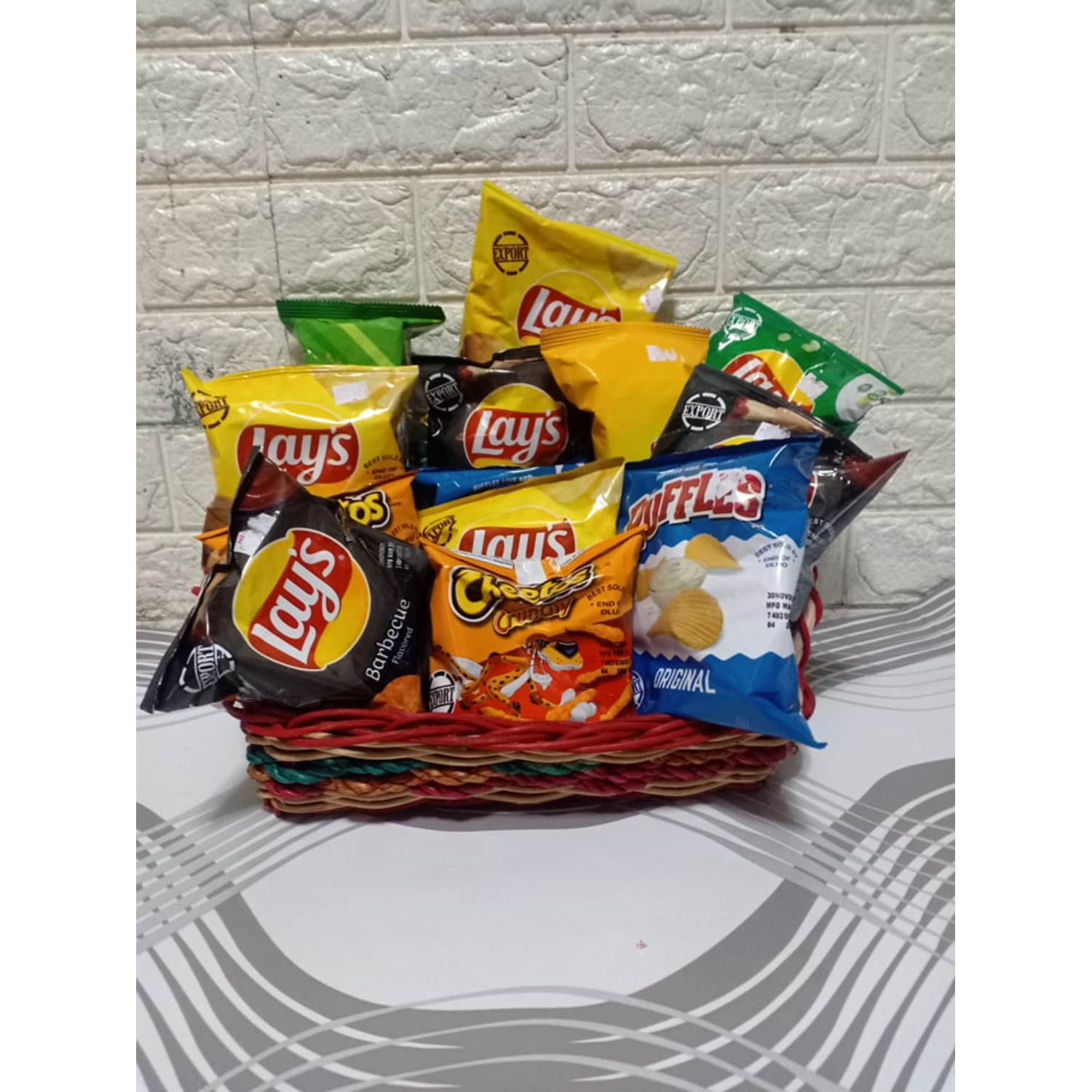 Online Junk Food Basket Gift Delivery in Philippines FNP